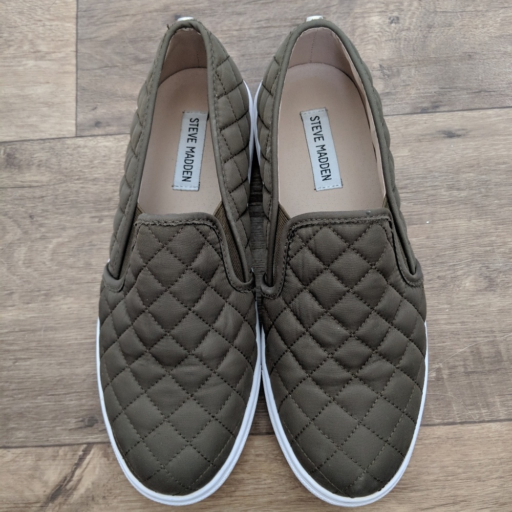 Steve Madden Quilted Loafers